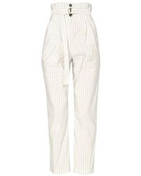 Philosophy Di Lorenzo Serafini - Striped-Pattern Trousers - Lyst