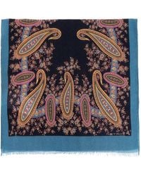 Etro - Schal Mit Muster - Lyst