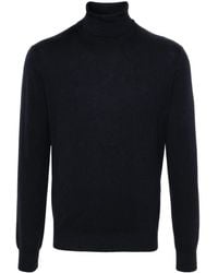 Dell'Oglio - Roll-Neck Wool Blend Jumper - Lyst