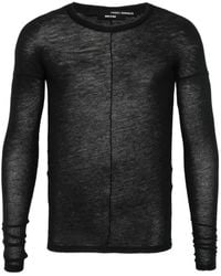Isabel Benenato - Thumb-Slot Long-Sleeve T-Shirt - Lyst