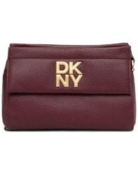 DKNY - Leather Cross Body Bag - Lyst
