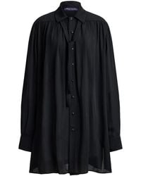 Ralph Lauren - Karmen Satin Shirt - Lyst