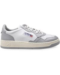 Autry - Medalist Perforated Panelled Sneakers - Lyst