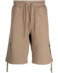 C.P. Company - Pantalones cortos de deporte rectos - Lyst