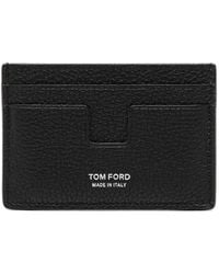 Tom Ford - T-Line Leather Card Case - Lyst