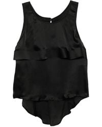 Undercover - Bluse Aus Seide - Lyst