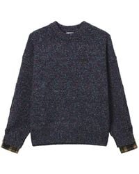 Izzue - Check-Trim Layered-Effect Sweater - Lyst