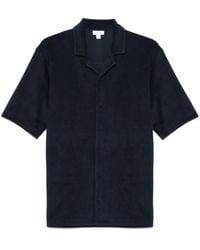 Sunspel - Towelling Camp-Collar Shirt - Lyst