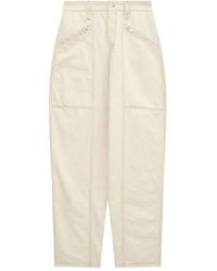 Isabel Marant - Jeans Fanny Con Zip - Lyst