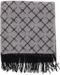 By Malene Birger - Ortega Geometric Fringe-Trim Scarf - Lyst