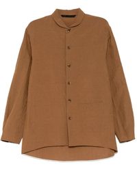 Forme D'expression - Arc Round-Collar Shirt - Lyst