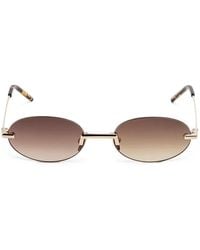 Kaleos Eyehunters - Fuentes Rimless Oval-Frame Sunglasses - Lyst