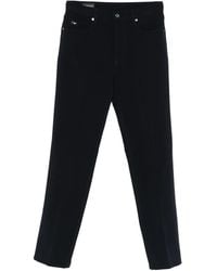 Emporio Armani - Logo-Detail Trousers - Lyst