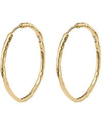 Monica Vinader - Siren Muse Hoop Earrings - Lyst