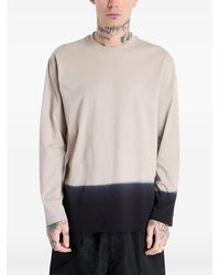 Y-3 - Long-Sleeve Cotton T-Shirt - Lyst