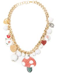 Amir Slama - Mushroom-Pendant Necklace - Lyst