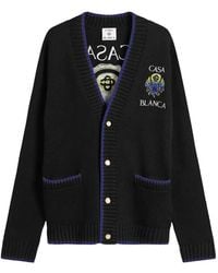 CASABLANCA - Flaming Tennis Ball Cardigan - Lyst