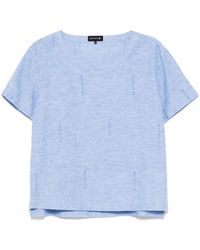 SPORT b. by agnès b. - Logo Allover Print Top - Lyst