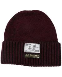 B.B. Wallace - Ribbed Beanie Hat - Lyst
