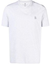Brunello Cucinelli - T-shirt - Lyst