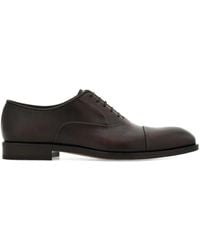 Ferragamo - Cap-Toe Lace-Up Oxford Shoes - Lyst