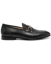 SCAROSSO - Alessandro Leather Loafers - Lyst