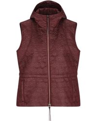 Fendi - Bodywarmer Met Capuchon En Rits - Lyst