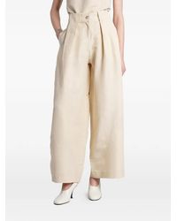 BATAKOVIC Belgrade - Pleated Wide-Leg Palazzo Pants - Lyst