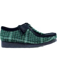 Clarks - Stivali Wallabee A Quadri - Lyst