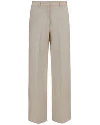 forte_forte - Belt-Loop Trousers - Lyst