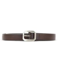 Alberto Luti - Grained Leather Belt - Lyst