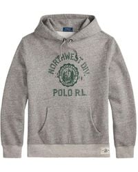 Polo Ralph Lauren - Sudadera con capucha y estampado gráfico - Lyst