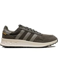 adidas - Run 84 Three-Stripe Mesh Sneakers - Lyst