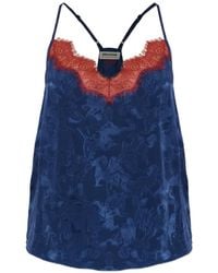 Zadig & Voltaire - Cespa Silk Camisole - Lyst