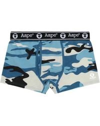 Aape By A Bathing Ape - Boxer Con Stampa Camouflage - Lyst