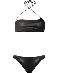 The Attico - Crossover-Strap Detail Bikini Set - Lyst