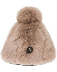 Bogner - Aria Mütze Aus Shearling Mit Pompon - Lyst