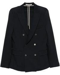 Paolo Pecora - Double-Breasted Jacket - Lyst