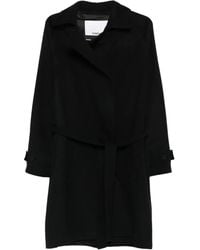 Costumein - Abrigo con doble botonadura y cinturón - Lyst