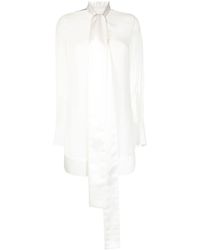 Givenchy - Vestido corto con detalle de lazo - Lyst
