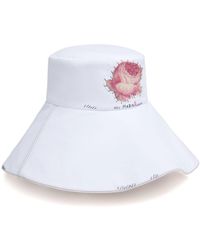 Marni - Floral-appliqué Bucket Hat - Lyst