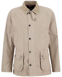 Barbour - Ashby Corduroy-Collar Jacket - Lyst