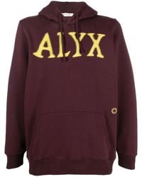 1017 ALYX 9SM - Logo-Print Long-Sleeved Hoodie - Lyst