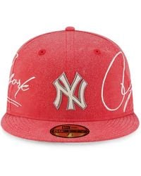KTZ - New York Yankees Mlb 59Fifty Script-Embroidered Cap - Lyst