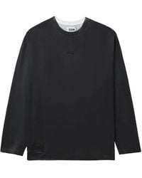 Izzue - Graphic-Print Long-Sleeve Cotton T-Shirt - Lyst