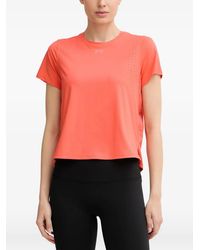 Under Armour - Velociti Pro Perforated-Detail Logo-Print T-Shirt - Lyst