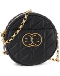 Moschino - Double Smile Quilted Cross Body Bag - Lyst
