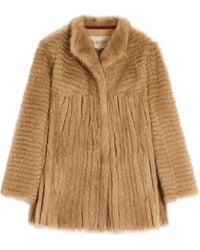 Valentino Garavani - Shearling Coat - Lyst