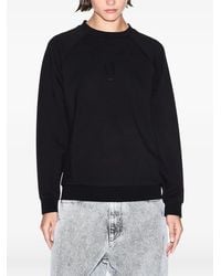 ARMANI EXCHANGE - T-Shirt À Logo Et Col Rond - Lyst