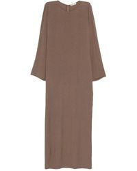 By Malene Birger - Kallas Maxi-Jurk Met Lange Mouwen - Lyst